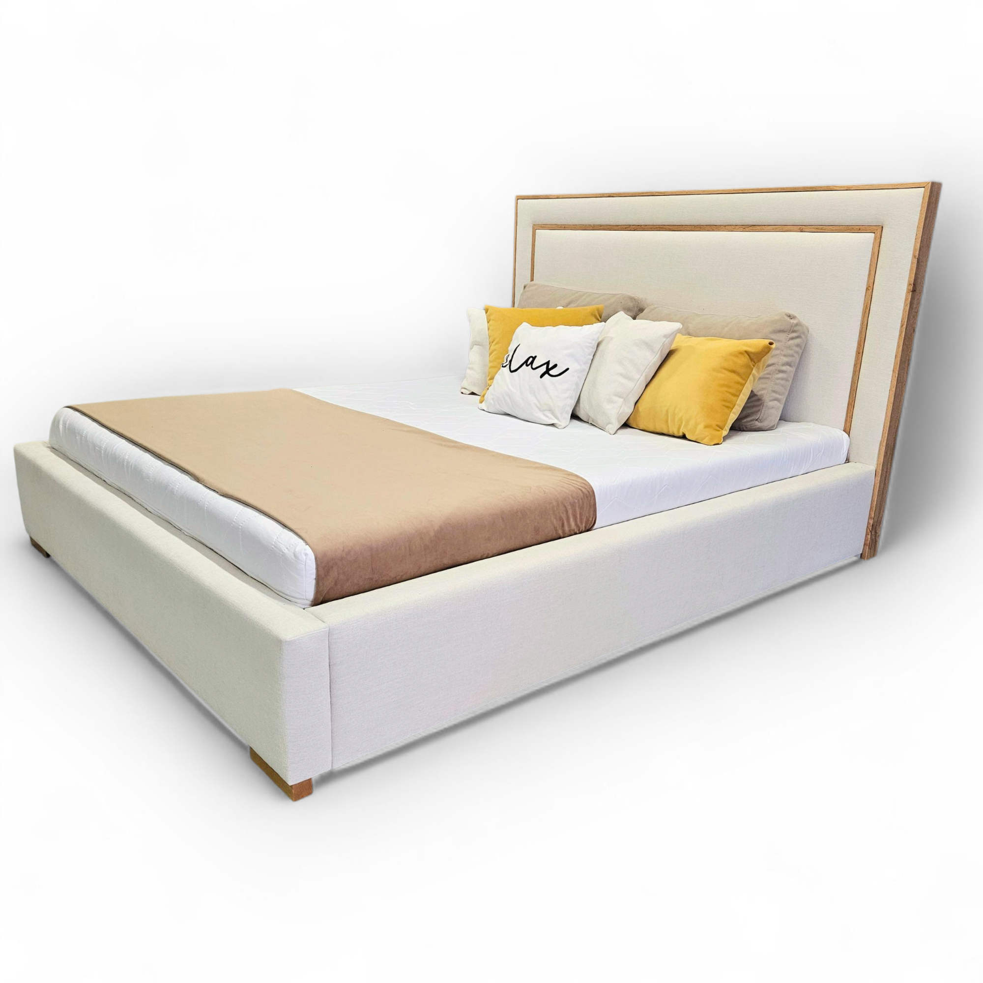 Łóżko tapicerowane z pojemnikiem LABIO Łóżko tapicerowane z pojemnikiem LABIO