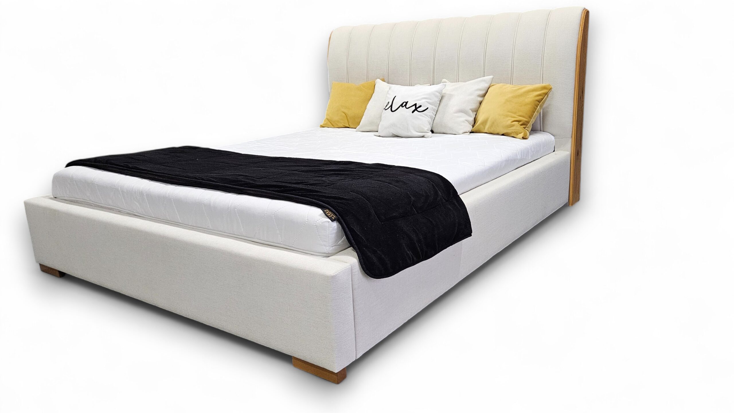 Łóżko tapicerowane z pojemnikiem ARIA Łóżko tapicerowane z pojemnikiem ARIA