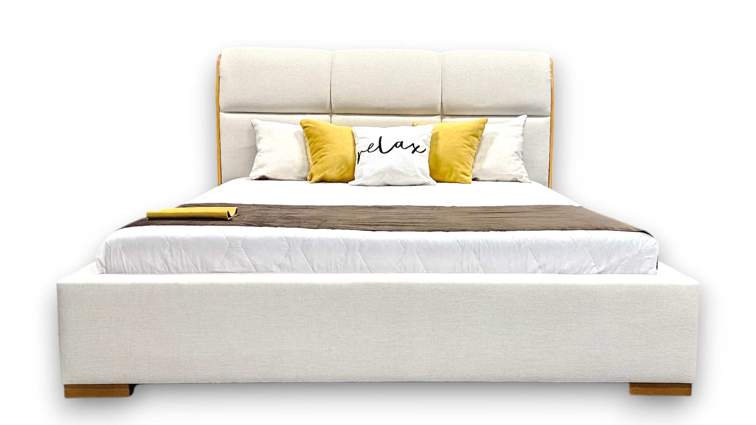 Łóżko tapicerowane z pojemnikiem TULO Łóżko tapicerowane z pojemnikiem TULO