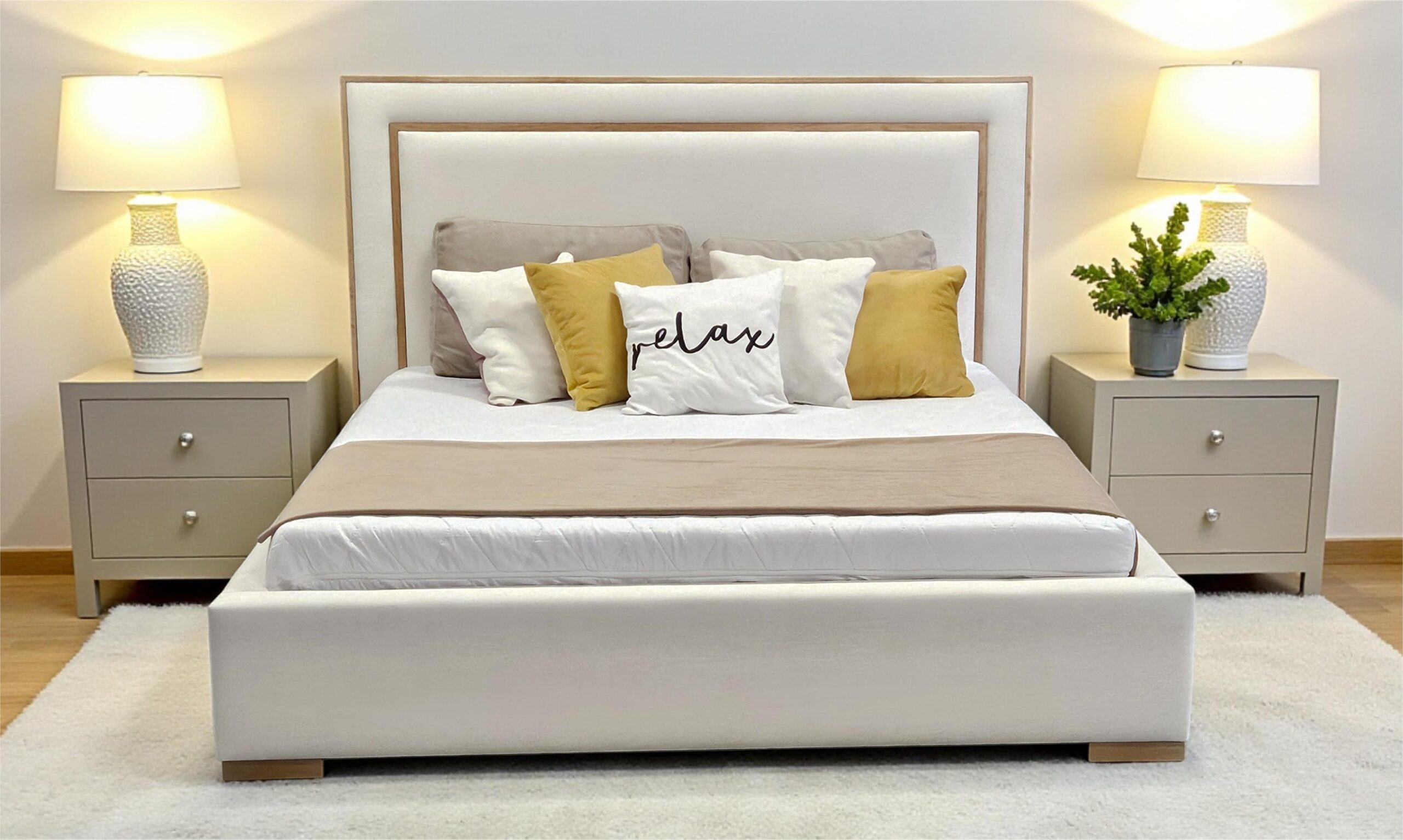 Łóżko tapicerowane z pojemnikiem LABIO Łóżko tapicerowane z pojemnikiem LABIO